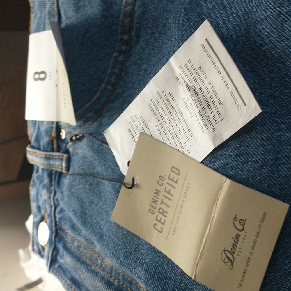 Denim Co women's denim high waist skirt size 8